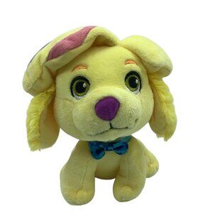 Fisher Price Sunny Day Show Dog Doodle Yellow Plush Stuffed Animal Lovey 7"